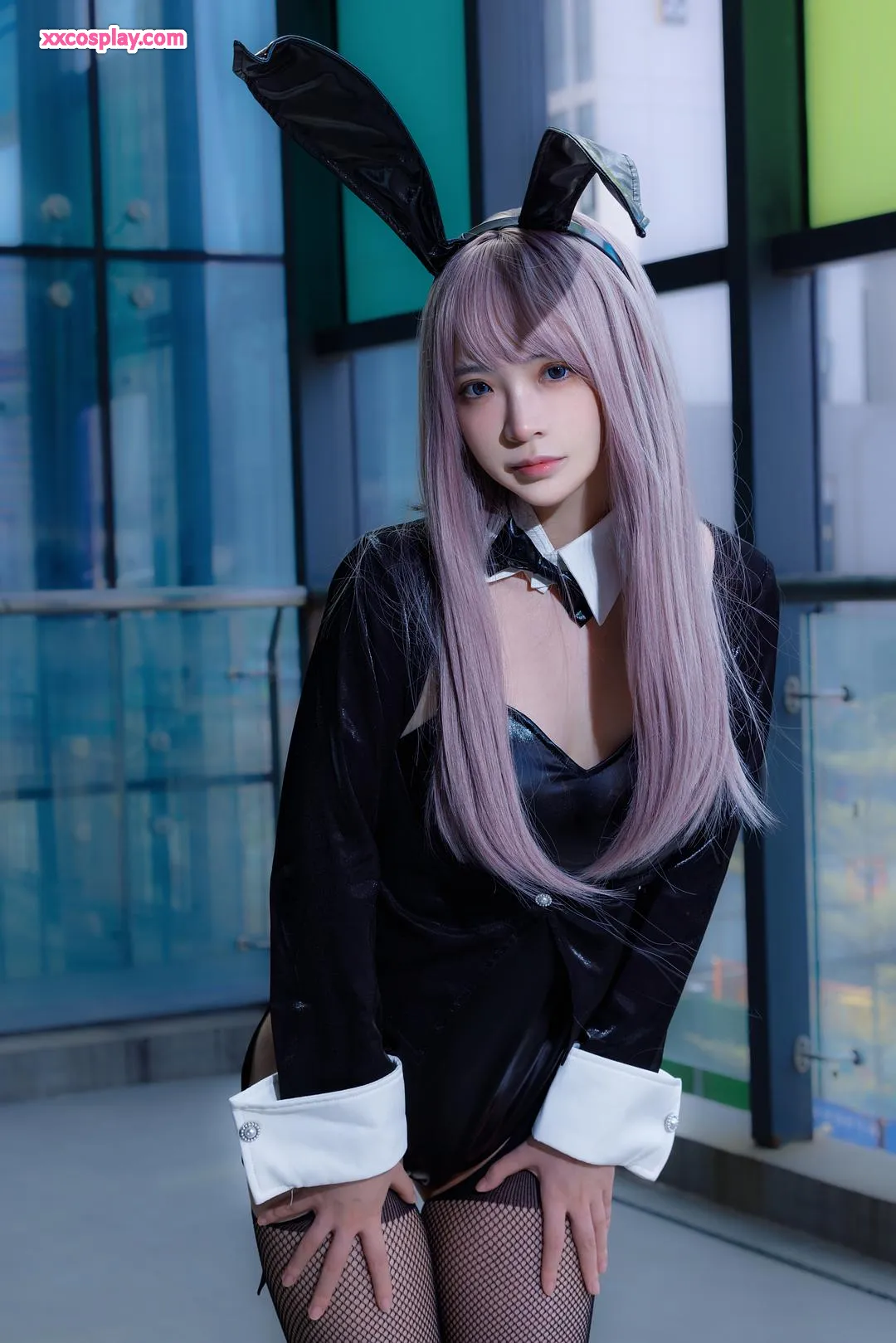 FengMaoSS – Purple-Haired Formal Bunny Girl